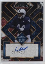 2024 Mania American Football Flag - Lazers Foil 7/25 Chandler Rogers Auto 0rz7