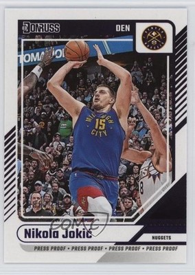 2024-25 Panini Donruss Press Proof Purple 88/199 Nikola Jokic #188 0ad