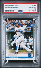 Salvador Perez - 2019 Topps Mini #168  PSA 10
