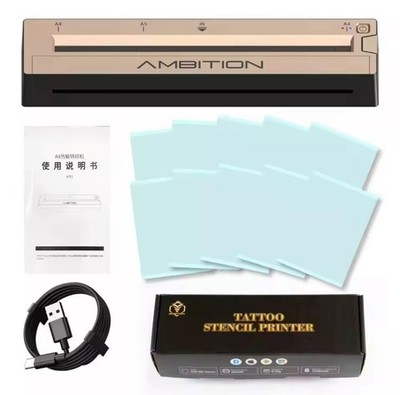 Ambition G1 drahtloser tragbarer Thermo Tattoo Drucker tintenlose Transfermaschine