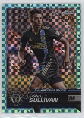 2023 Topps Chrome MLS Aqua X-Fractor 86/125 Quinn Sullivan #107 0v4e