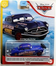 2019 Disney Pixar Cars Funny Flashbacks Fabulous Hudson Hornet with tire