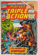 Marvel Comics Marvel Triple Action #11 GD+ 2.5