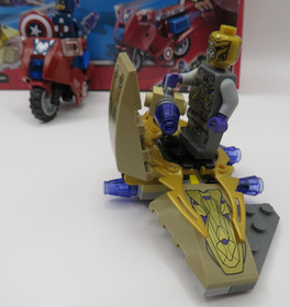 LEGO Marvel- Captain America's Avenging Cycle (6865) Complete w/ Manual + Box