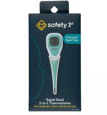 Safety 1st Rapid Read 3-in-1 Thermometer - NEW OPEN !!!