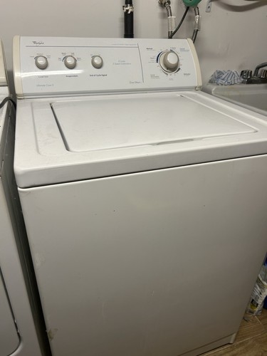 Whirlpool Ultimate Care II Washer Machine white 27"wide X 25" deep X 36" tall