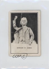 1950-56 Callahan Hall of Fame Kenesaw Mountain Landis Kenesaw Landis HOF 9cx