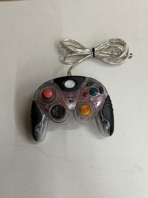 Pelican Afterglow Gamecube Clear Pro Controller