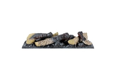 Dimplex Logset 400 - Einsatz Deko-Holz mit Opti-Myst Flammeneffekt