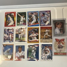 Topps Donruss Leaf Studio Greg Maddux Cubs Braves MLB Trading Card Lot 14 Cards!