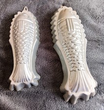 Formine da appendere di alluminio vintage a forma di pesce