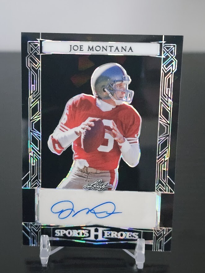2024 Leaf Joe Montana auto /20 Sports Heroes | eBay
