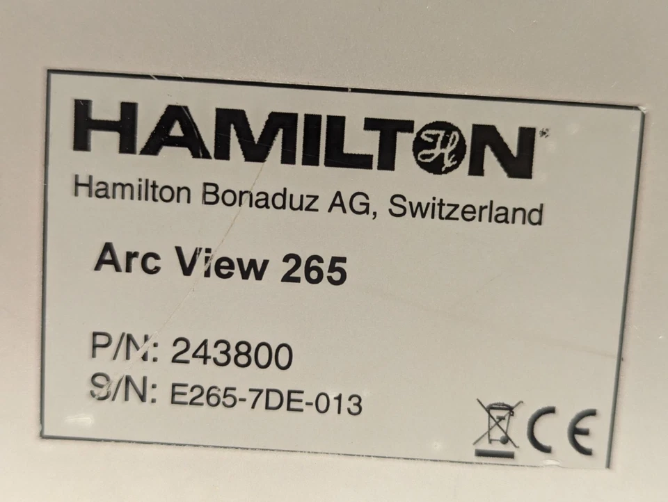 Hamilton 243800 Arc View 265 Controller - Изображение 2 из 4