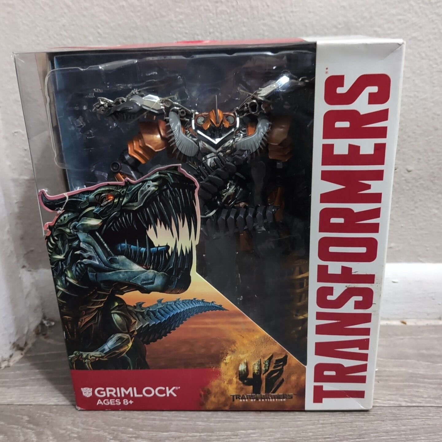 Transformers Age of Extinction Generations Leader Class Grimlock MISB NEW BOX