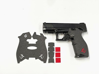 Handleitgrips Textured Rubber Gun Grip Enhancement for Taurus TX22 Red Insert