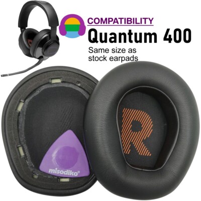 Replacement Headband EarPad Cushion Cover For JBL Quantum 400