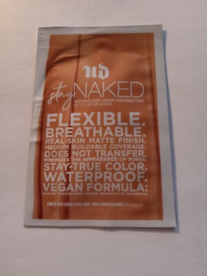 Urban Decay ud Stay Naked Weightless Liquid Foundation 2 ml 30NN Pröbchen vegan
