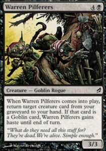 Warren Pilferers x4 - Lorwyn - NM-Mint, English - Lorwyn
