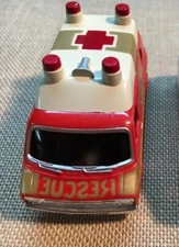 AURORA Original AFX HO SLOT CAR RED RESCUE VAN BODY-BRAND NEW OLD STOCK