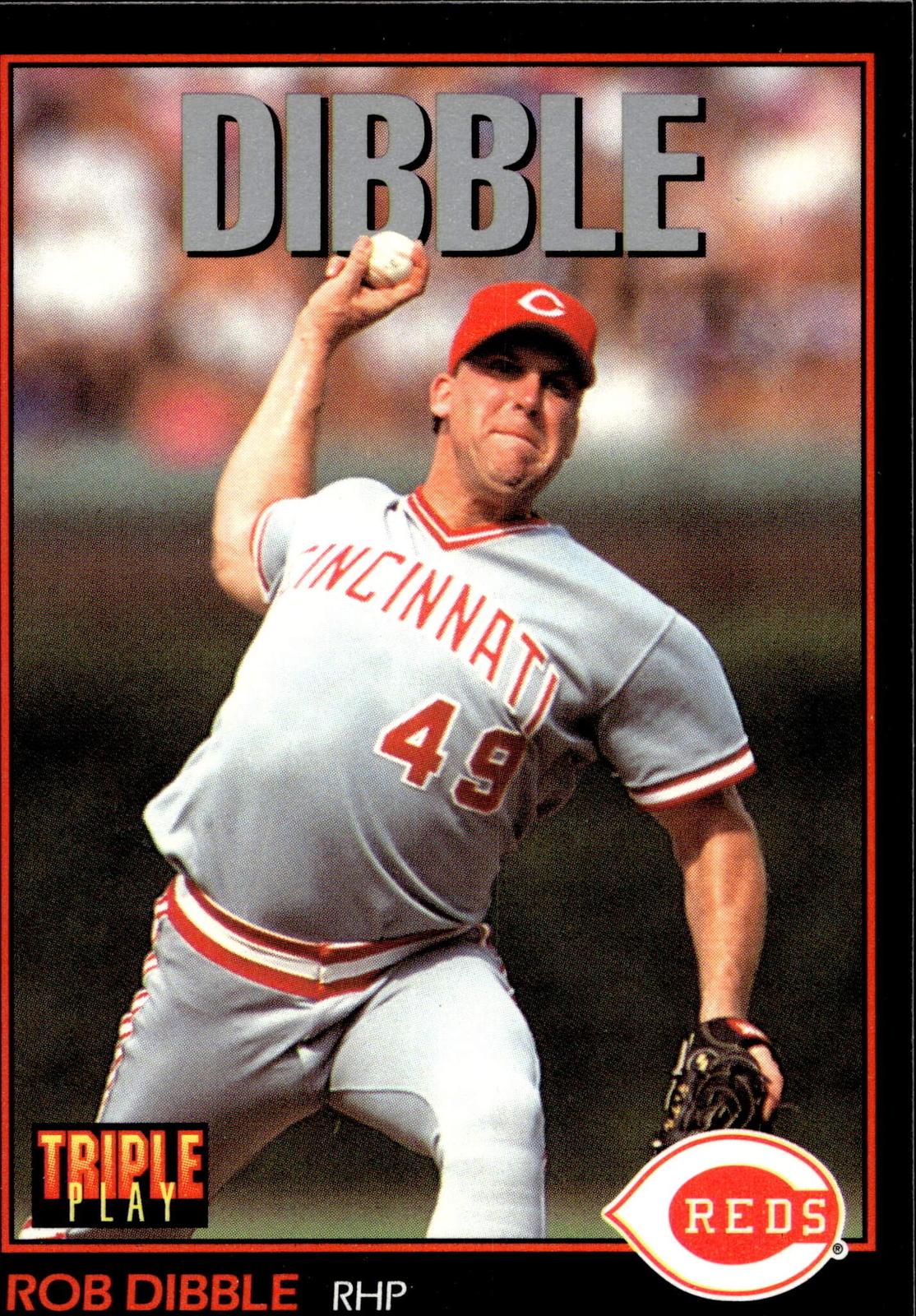 1993 Triple Play #52 Rob Dibble
