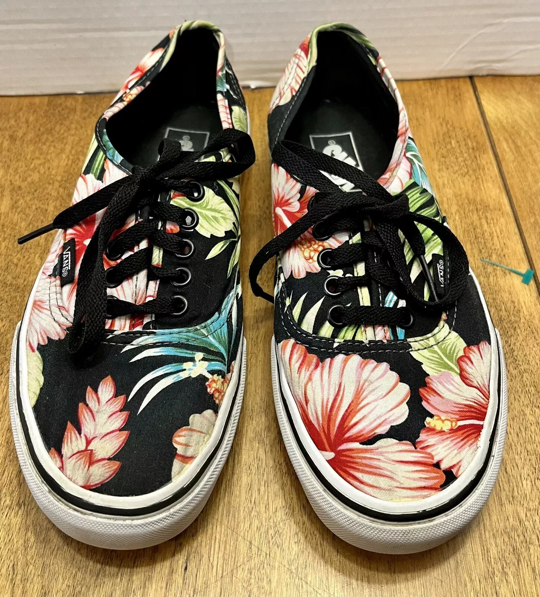 Vans hawaiian floral on sale pas cher