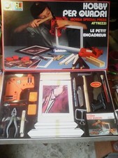 SCATOLA GIOCO - GIOCATTOLO VINTAGE : ' HOBBY PER QUADRI ' ;  COMPLETA !!!