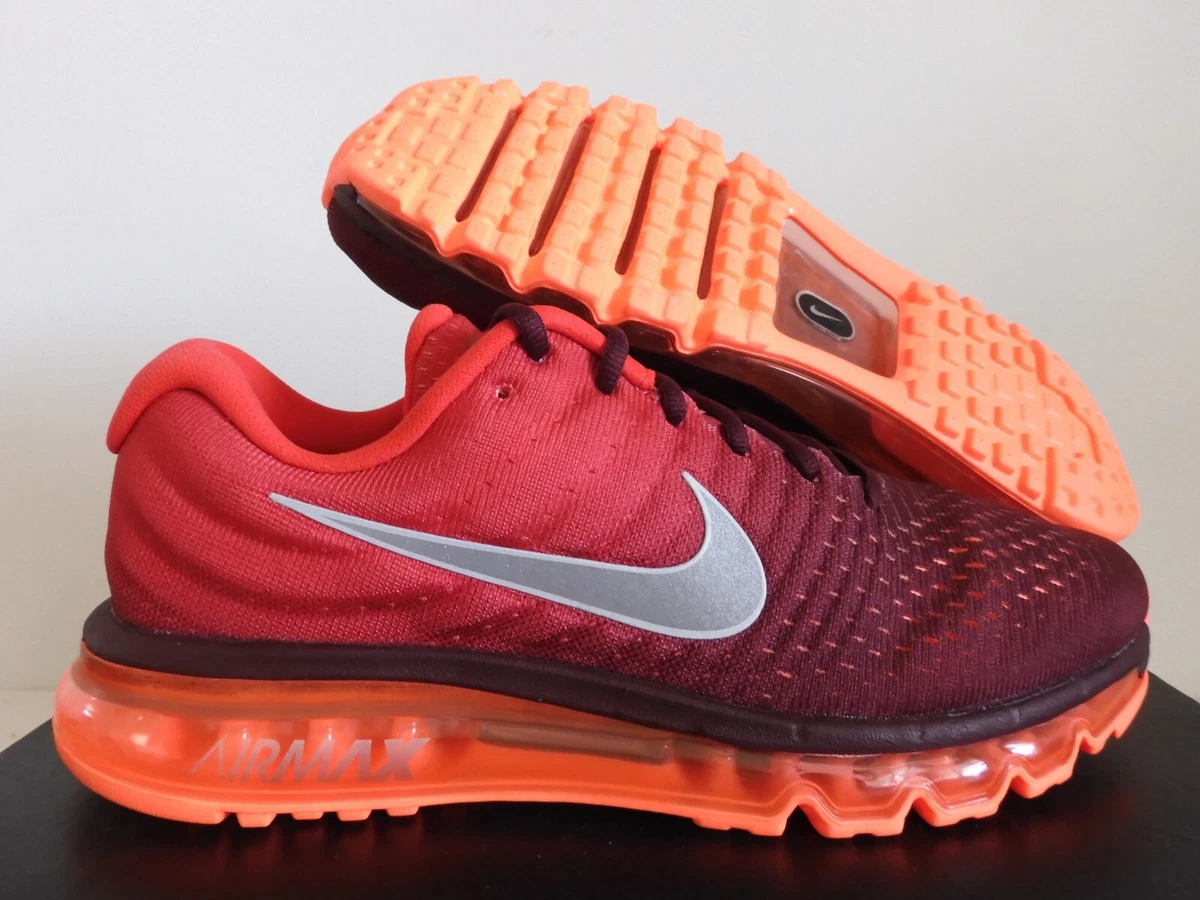 Nike air max 2017 clearance maroon