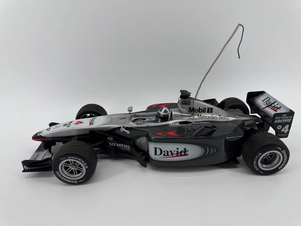 MRC McLaren MP4-16 RC Car 1:10 David Coulthard 27MHz Remote Parts Repair AS-IS - Image 3 of 4