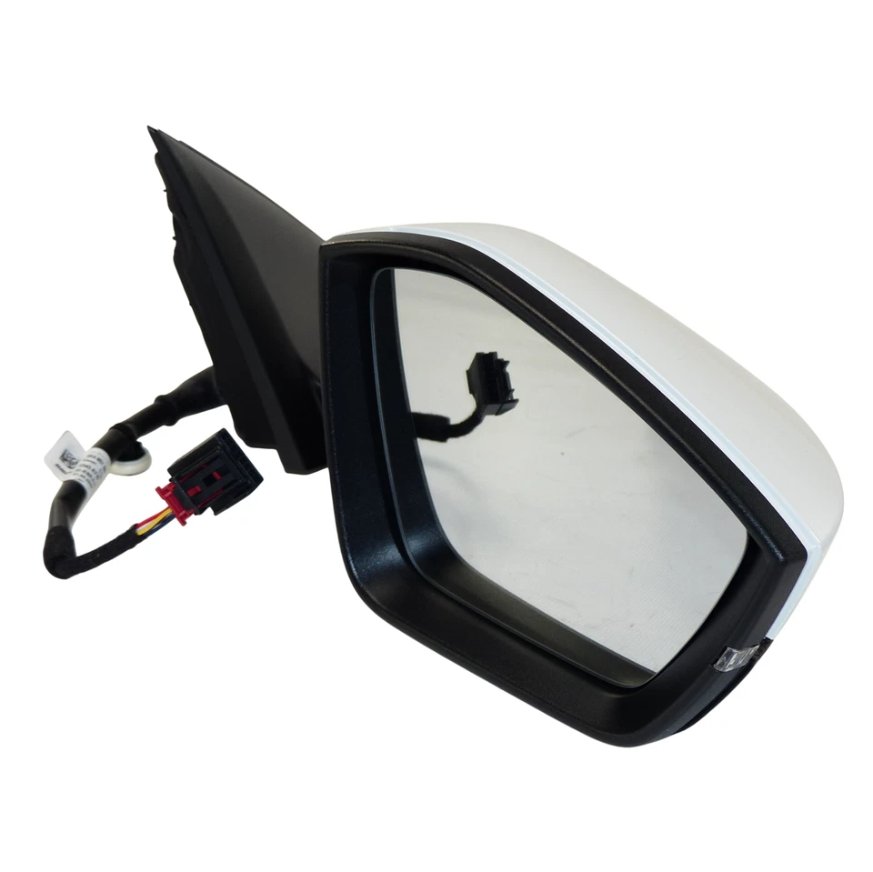 Außenspiegel rechts Skoda Octavia IV NX Spiegel heizbar elektr LC9A Pure White - Bild 3 von 4