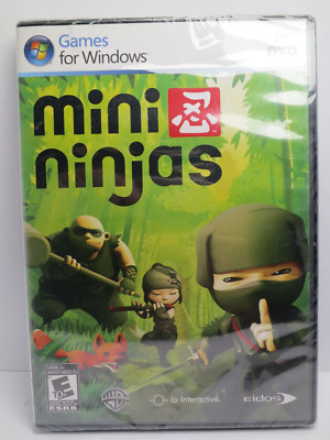 Mini Ninjas PC DVD Game for Windows - Brand New Sealed in the Box