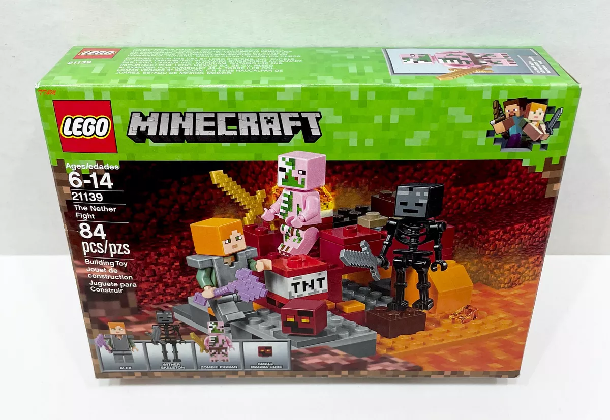 LEGO Minecraft The Nether Fight 21139 NISB 673419281362 eBay