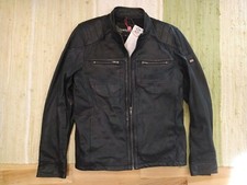 Bruno Banani Lederjacke, Biker, Gr. M, schwarz