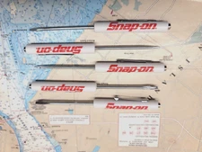 SNAP-ON TOOL POCKET SCREWDRIVER, 5 PACK IN WHITE, BRAND NEW, MAGNETIC END