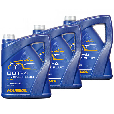 Bremsflüssigkeit MANNOL DOT-4 SAE J 1703 15,3 kg Bremse Brems Flüssigkeit DOT4