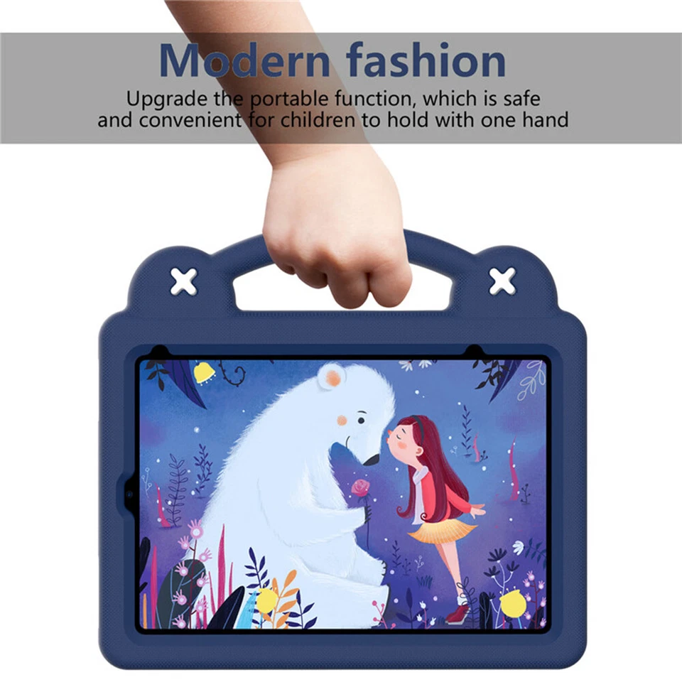 Funda protectora con soporte a prueba de golpes con mango para niños para iPad 10.ª generación 10,9" y 11.ª generación A16 Foto 4 de 4
