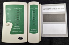 PingCool-468 Network Cable Tester - RJ-11 RJ-45 - Detachable - New/Open-Box