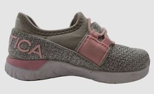 Nautica Baby's Girl's Gray Athletic Slip-On Bungee Running Sneaker Shoes Size 7
