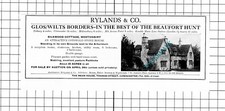 Anuncio de venta de casa Silkwood Cottage Westonbirt - 1969 recorte/impresión