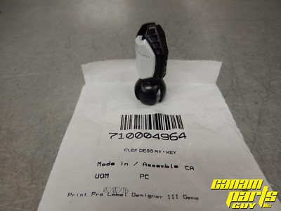 Can Am Maverick X3 Outlander Renegade Grey RFID Ball Ignition Key