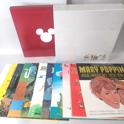 2013 Disney Vintage Art Collection Soundtrack 10 Disc CD Box Set 