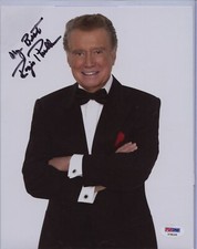 REGIS PHILBIN 8x10 Photo Signed Autographed Auto PSA DNA COA