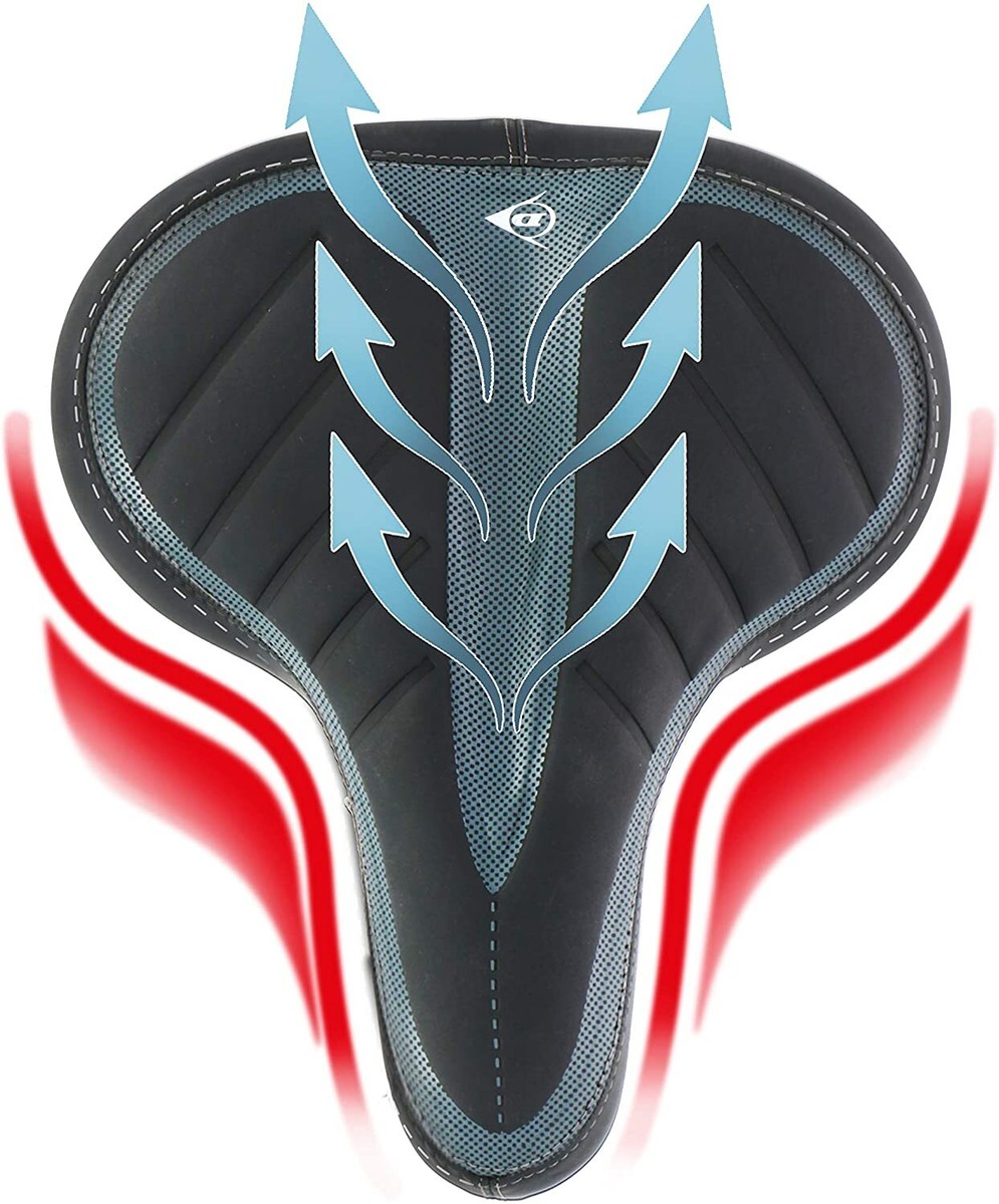 Selle De Vélo Confort Large Avec Gel Et Ressorts - Pour Selle De Vélo Confort Large Avec Gel Et Ressorts - Pour