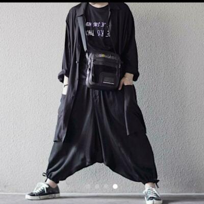 ヨウジヤマモト S’yte / Balloon Saruel Pants PE/SMOOTH JERSEY RIBBED HEMS BALLOON SARUEL PANTS – THE SHOP