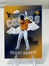 GRANT HUSSEY 2025 Onit West Virginia Baseball College Colors Soft Touch Insert