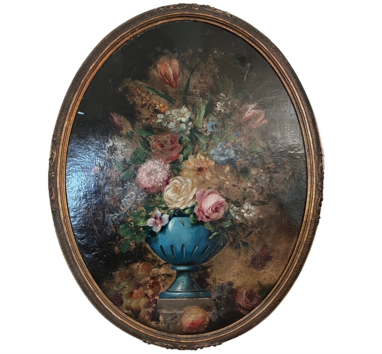 Design with vases and flowers, circa 1913-19 - Omega Workshop - Framed art Print