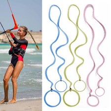 3 Packs 35" Hair Ties for Thick Hair Elastic Spiral Ponytail Holders Workout ...