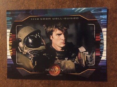 A Team Well-Suited 42 Serenity Trading Card Firefly Inkworks