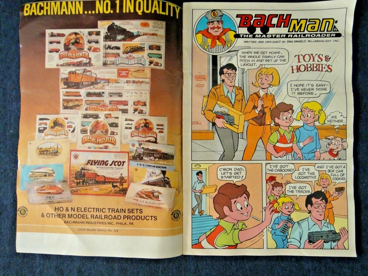 Bachmann train manuals sales