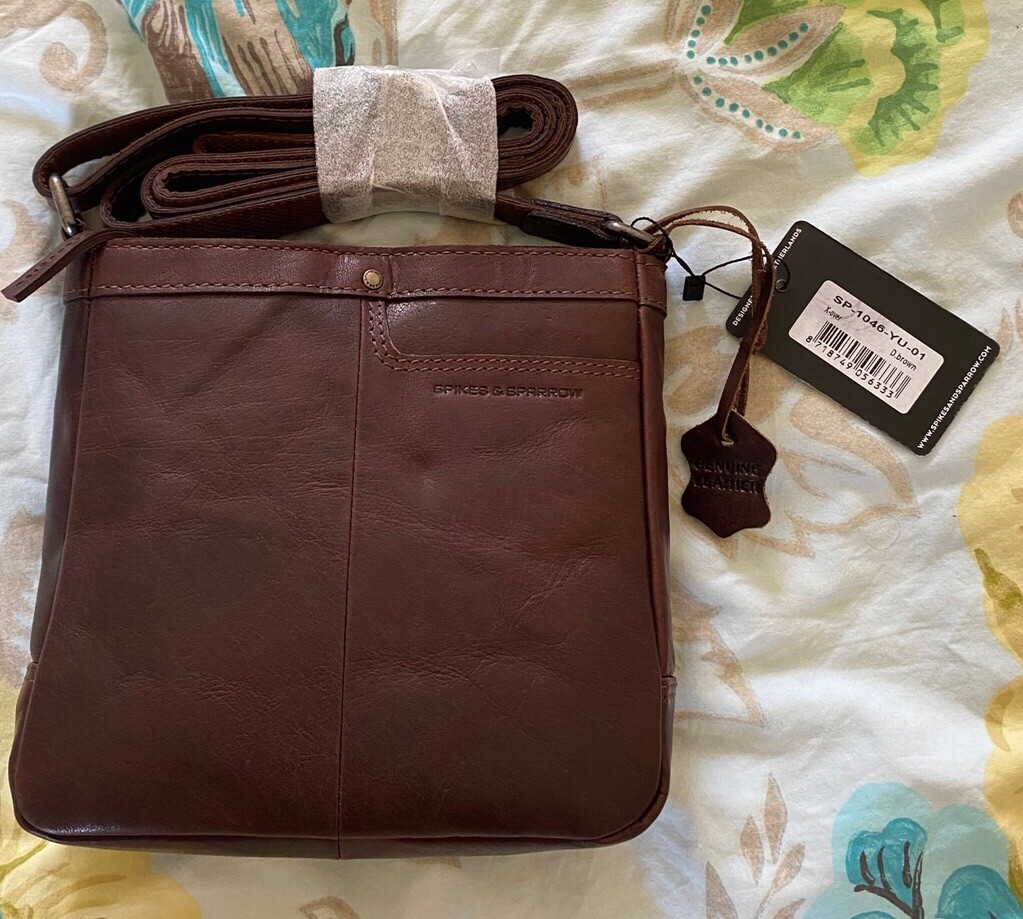 spikes and sparrow leather rucksack