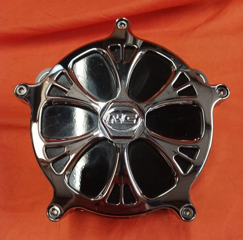 COMPONENTES RC PARA FILTRO DE AIRE HARLEY CROMO AC-BP1 Foto 3 de 4